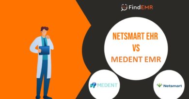 Netsmart EHR vs MEDENT EMR