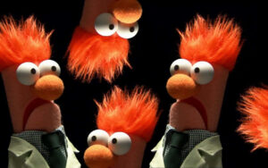 Muppet with Orange Hair
